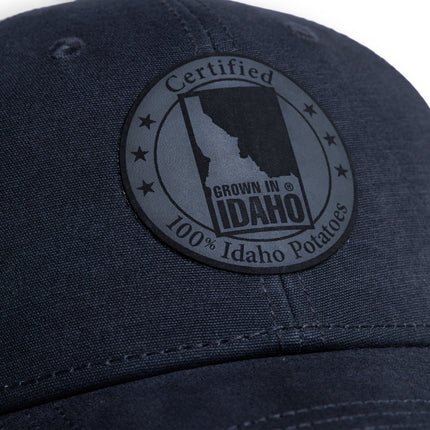 Baseball Hat, White & Charcoal