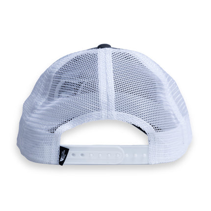 Baseball Hat, White & Charcoal