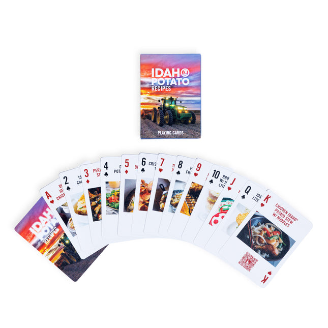 Idaho Potato Recipe & Playing Cards