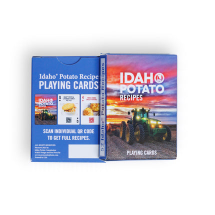 Idaho Potato Recipe & Playing Cards