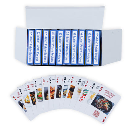 Idaho Potato Recipe & Playing Cards