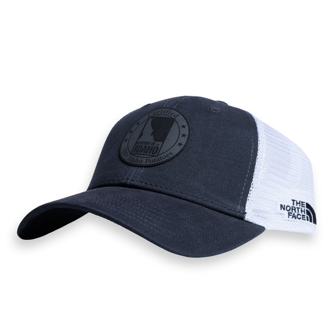 Baseball Hat, White & Charcoal