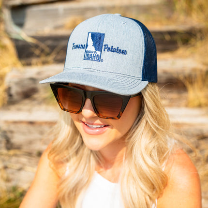 Idaho® Potato Baseball Hat - Blue