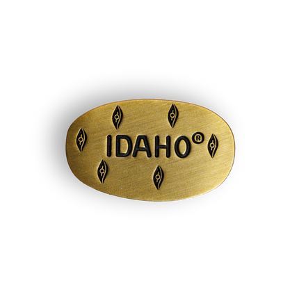Potato Pin On Card