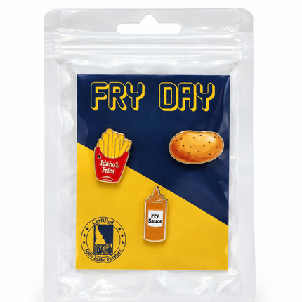 Fry Day Pin Card