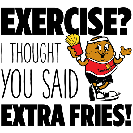 Extra Fries T-Shirt (Men's Size)