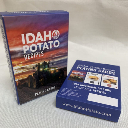 Idaho Potato Recipe & Playing Cards