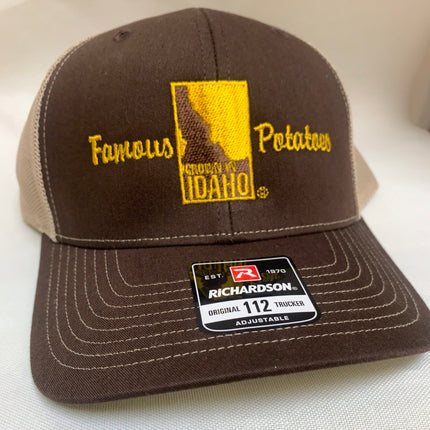 Idaho® Potato Baseball Hat - Brown