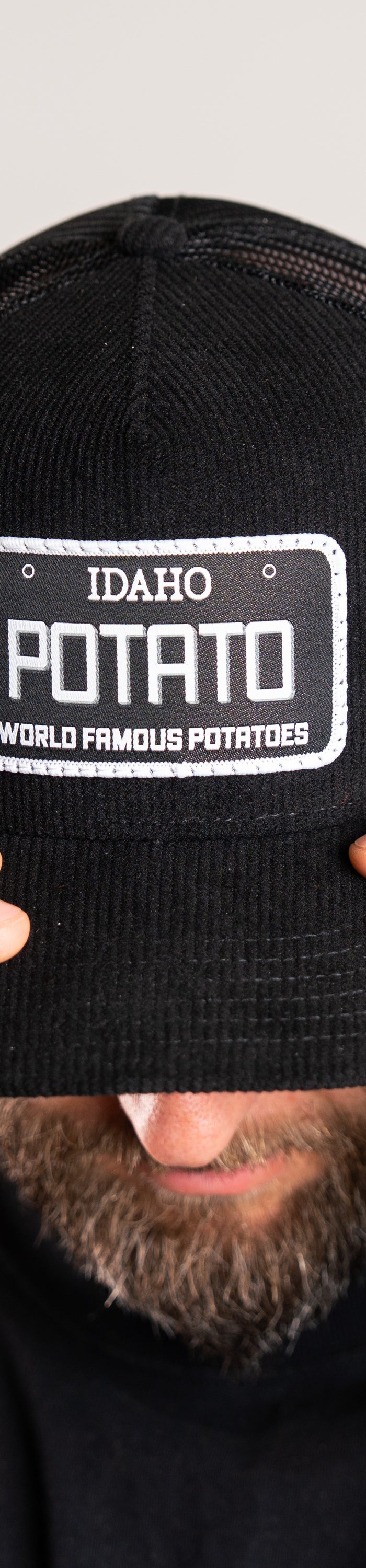 <h2>New Black License Plate Hat</h2>