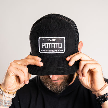 Potato License Plate Hat