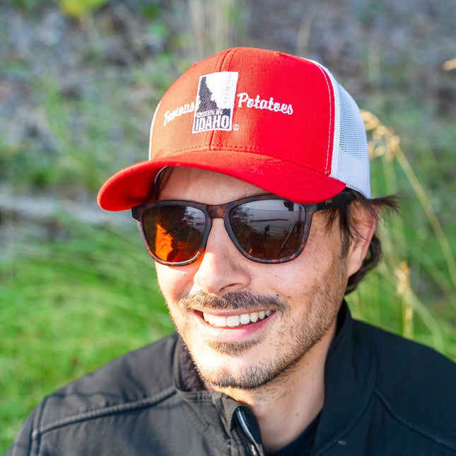 Idaho® Potato Baseball Hat - Red