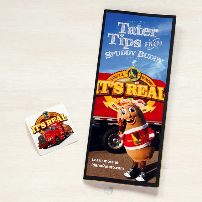 Tater Tips from Spuddy Buddy Booklet and Sticker Combo