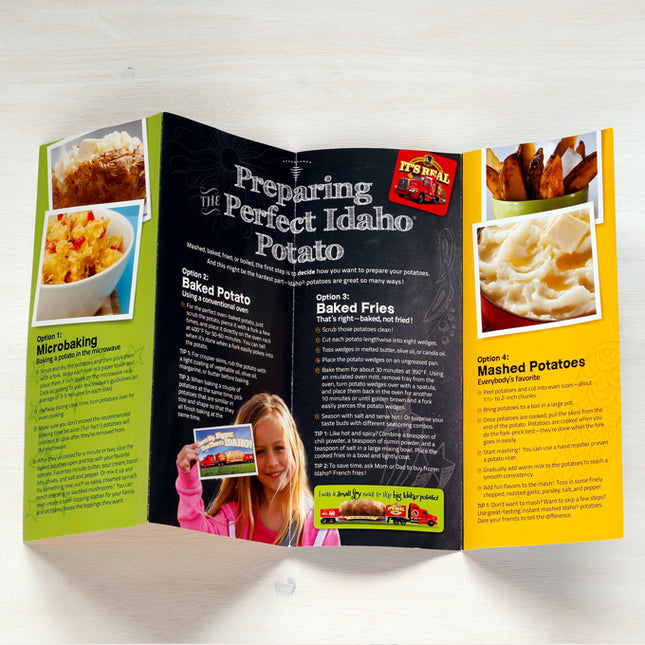 Tater Tips from Spuddy Buddy Booklet and Sticker Combo