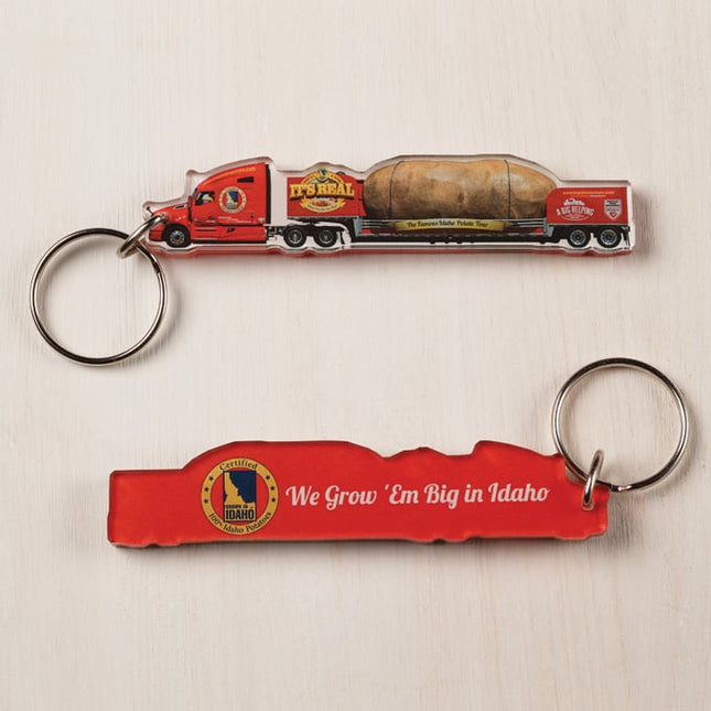 Big Idaho Potato Truck commemorative keychain